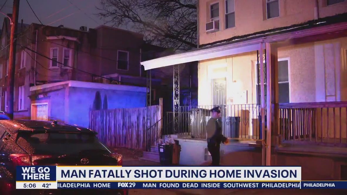 Man fatally shot during home invasion in West Philadelphia